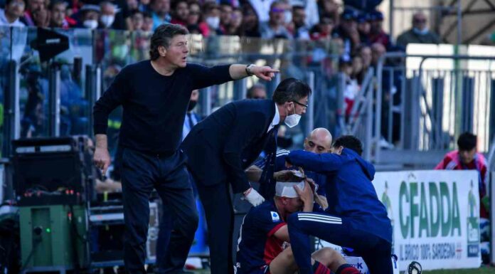 Il Cagliari esonera Mazzarri a tre giornate dalla fine