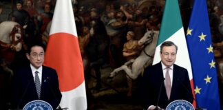 Ucraina, Draghi “Impegno Italia e Giappone per la tregua”