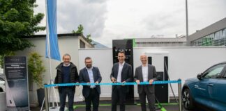 Volvo, inaugurata la prima stazione di ricarica veloce in Trentino