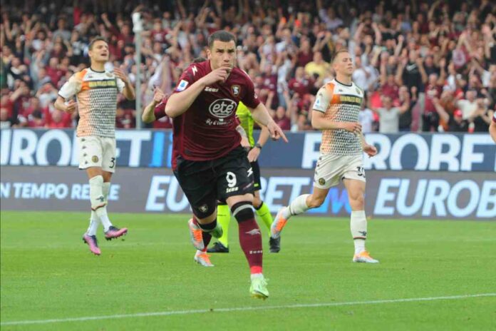italian soccer Serie A match - US Salernitana vs Venezia FC