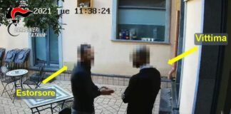 Estorsione al titolare di un bar-ristorante, un arresto nel Catanese