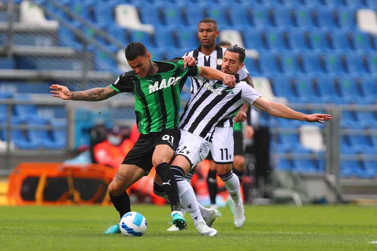 Nuytinck risponde a Scamacca, 1-1 fra Sassuolo e Udinese