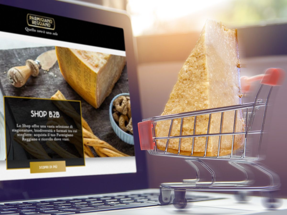 Parmigiano Reggiano, nuovo shop online per i titolari di partita Iva