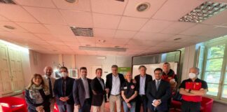 Presentato a Protezione Civile greca Servizio di Elisoccorso piemontese