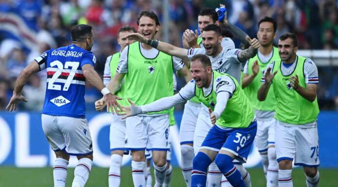 Samp travolgente, si complica l’Europa per i viola