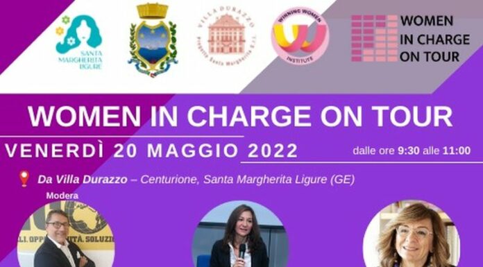 Lavoro, Women in Charge on Tour fa tappa a Santa Margherita Ligure