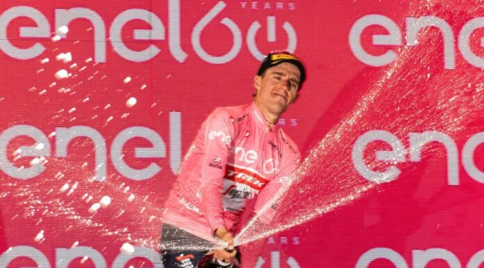 Dainese vince l’11^ tappa del Giro, Lopez resta in rosa