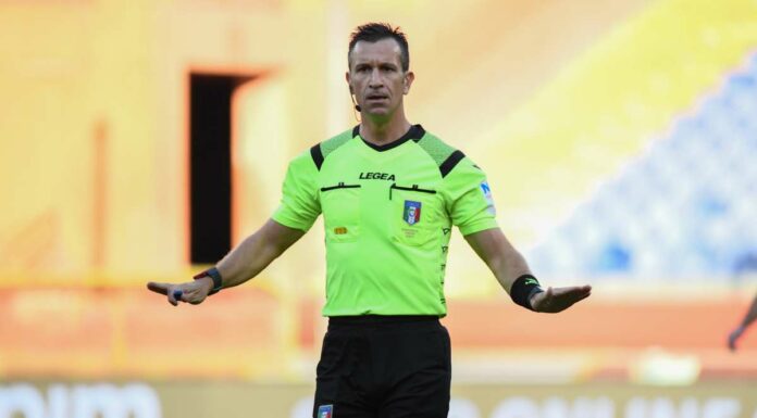 Doveri arbitra Sassuolo-Milan, Inter-Samp a Di Bello