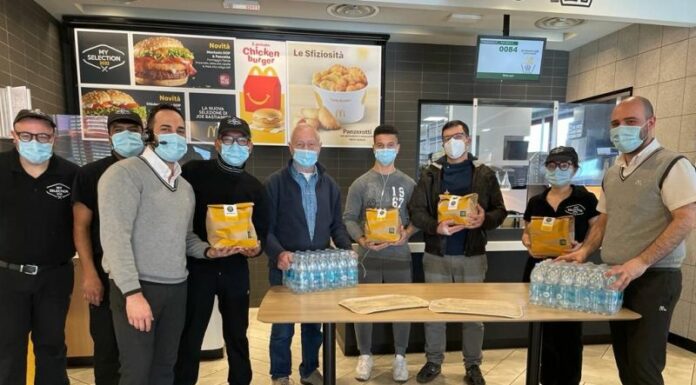 McDonald’s, con “Sempre aperti a donare” distribuiti oltre 170mila pasti