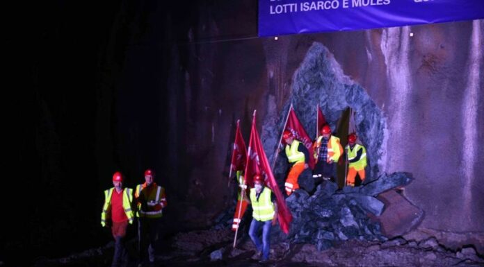 Webuild, collegati i due lotti della galleria di base del Brennero