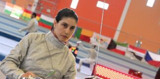 Rossella Gregorio ai piedi del podio al “Luxardo” di Padova