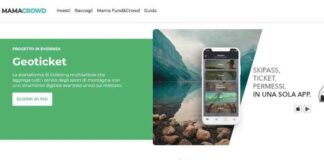 Geoticket, partner Fipsas, inserito su Mamacrowd