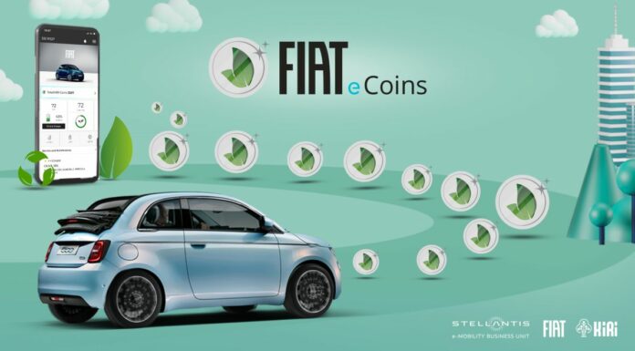 Fiat celebra il successo del progetto “Kiri” lanciando gli e.Coins