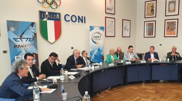 Europei veterani tennistavolo a Rimini, Di Napoli “Grande evento”