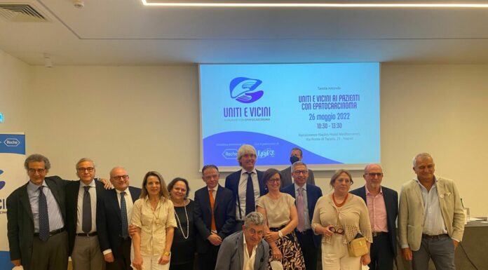 Epatocarcinoma, parte da Napoli il roadshow promosso da Roche