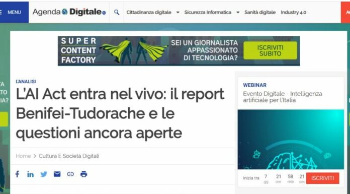 AI Act, dal report dei parlamentari Ue proposte su questioni aperte