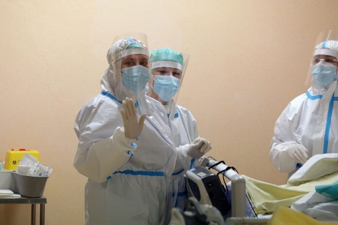 L'ospedale di Bentivoglio convertito ad ospedale Covid per far fronte all' emergenza sanitaria
