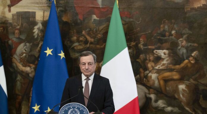 Draghi “In estate il massimo impatto delle sanzioni alla Russia”