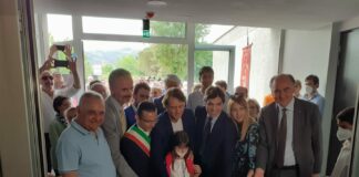 Marche, Acquaroli e il Ct Mancini inaugurano nuovo campus a Moie