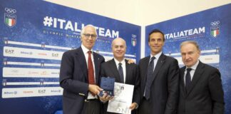 Gandini insignito della Stella d’Argento Coni