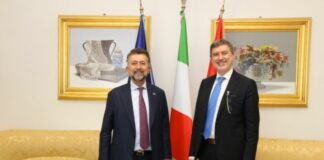 Abruzzo, Marsilio incontra l’ambasciatore del Messico a Palazzo Silone