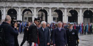 Mattarella a Venezia per i 60 anni della scuola navale militare Morosini