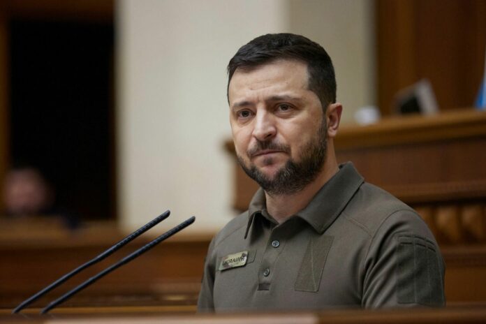 Archivio: l'incontro tra il Presidente ucraino Volodymyr Zelenskyy e il suo omologo polacco Andrzej Duda