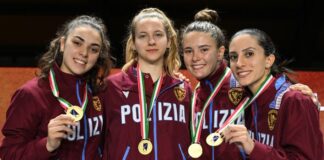 Assoluti, nel fioretto a squadre vincono Fiamme Oro e Carabinieri