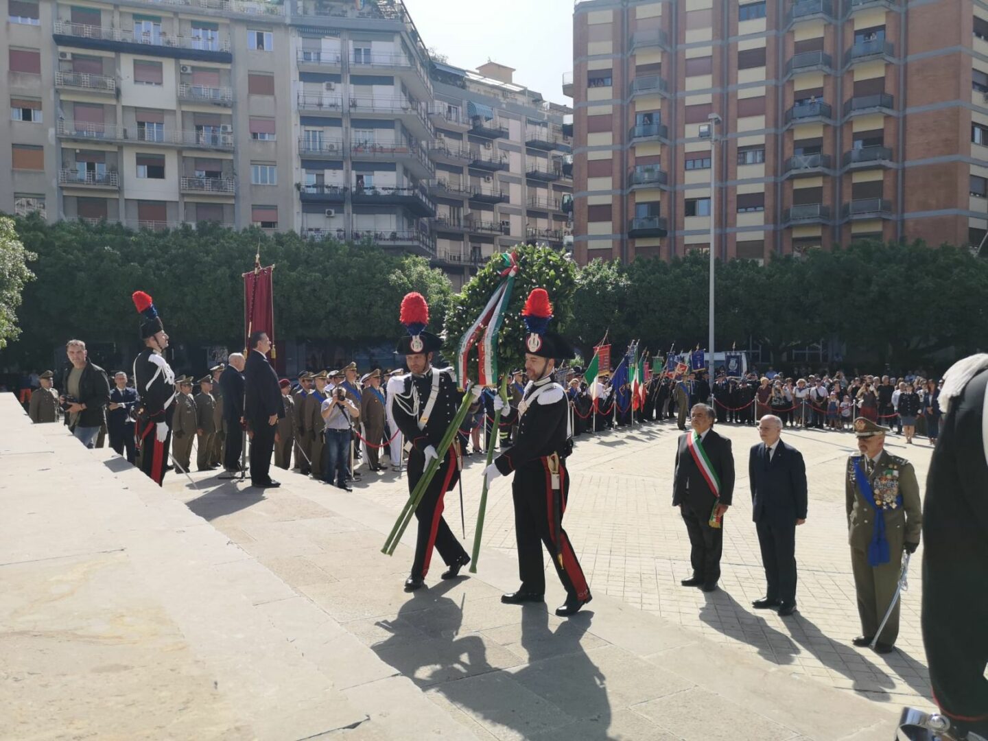 2 Giugno, cerimonia a Palermo con il sindaco Orlando