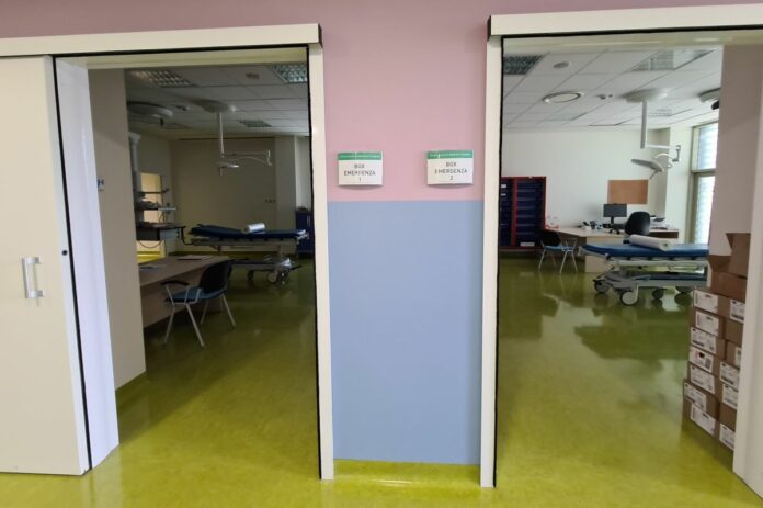 L'entrata della struttura