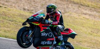 Duetto Aprilia nelle seconde libere del Gp di Catalunya