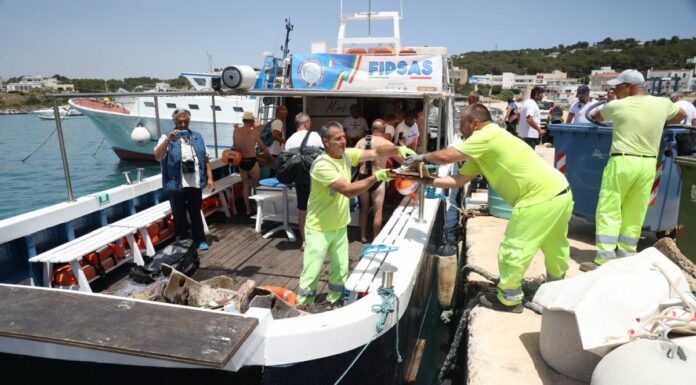 Con “Pulifondali” 45 quintali di rifiuti “pescati” e riciclati