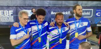 Bowling, oro per l’Italia agli Europei di Tris