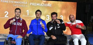 Assoluti paralimpici: nel fioretto vincono Betti, Mogos e Cima