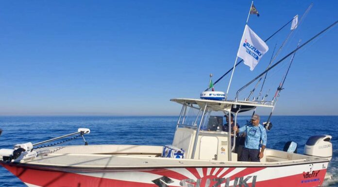 Suzuki con i pescatori sportivi al Mondiale di drifting