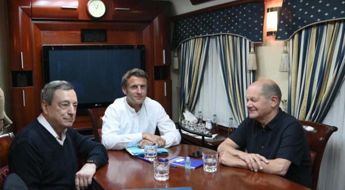 Draghi, Macron e Scholz da Zelensky per ribadire impegno europeo