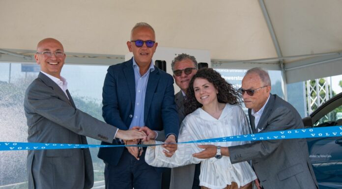 Anche a Civitanova Marche la rete ultrafast di ricarica Volvo