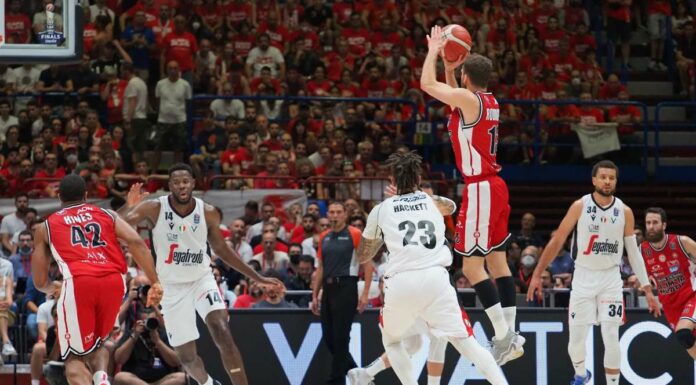 Olimpia Milano in festa, suo lo scudetto del basket