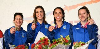 Le azzurre del fioretto a squadre d’oro agli Europei