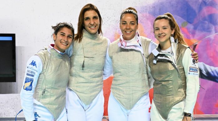 Oro per le azzurre del fioretto a squadre agli Europei
