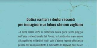 Siccità, in un libro di fantascienza il futuro dell’Italia senz’acqua