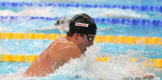 Martinenghi sfiora il bis mondiale: argento nei 50 rana