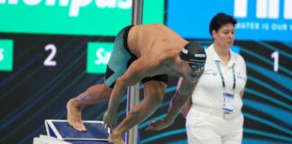 Martinenghi sfiora il bis ai Mondiali di nuoto: è argento nei 50 rana
