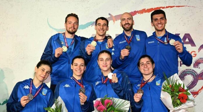 Italspada oro europeo dopo 23 anni, sciabolatrici d’argento