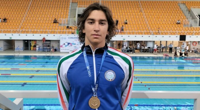 Agli Europei Junior di nuoto pinnato subito 5 medaglie degli azzurrini