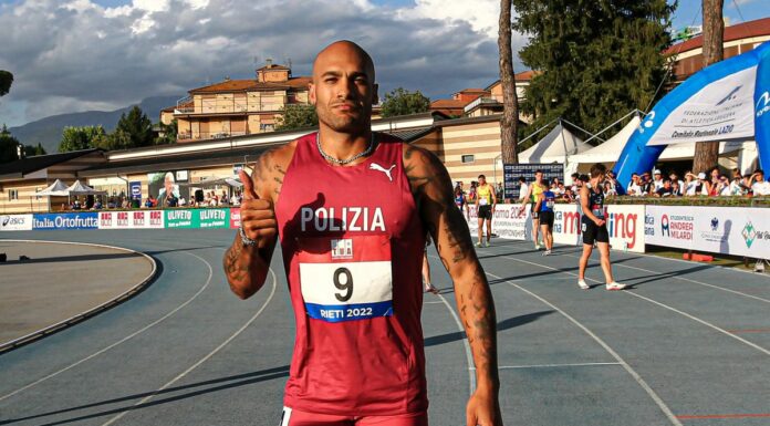 Jacobs campione italiano dei 100 metri in 10″12