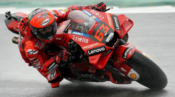 MotoGp, doppietta Ducati in Olanda con Bagnaia e Bezzecchi