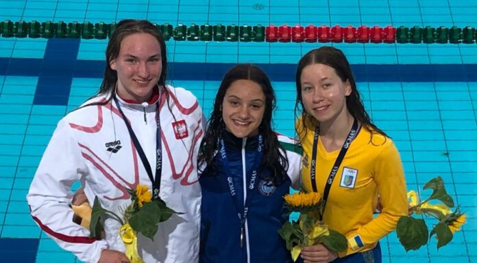 Agli Europei juniores di nuoto pinnato due ori per Giulia Bruni