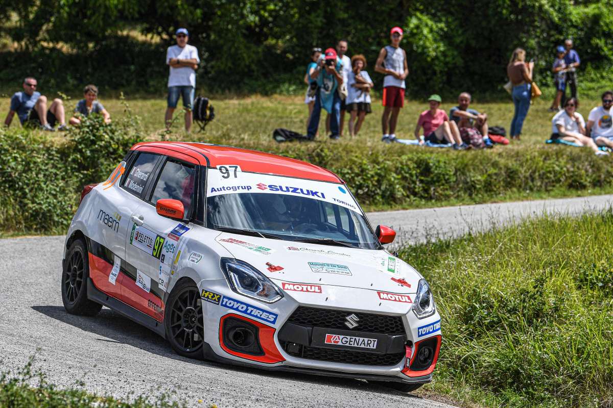 Giordano e Siragusa vincono quarto round del Suzuki Rally Cup