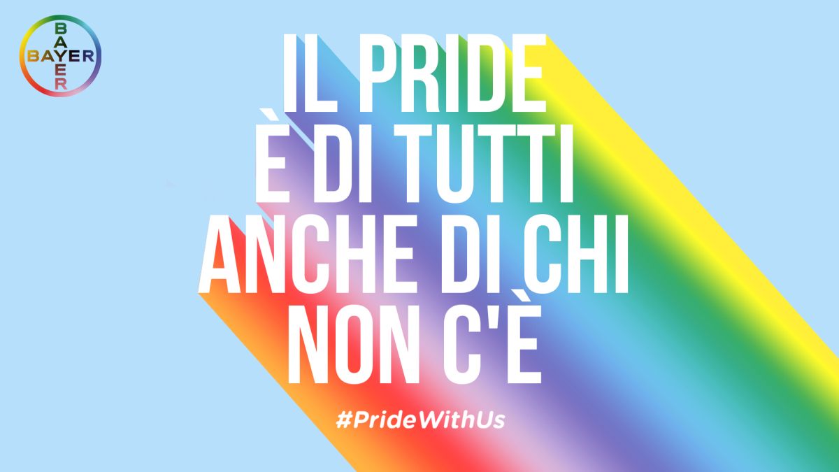 Bayer Italia lancia la campagna social #PrideWithUs